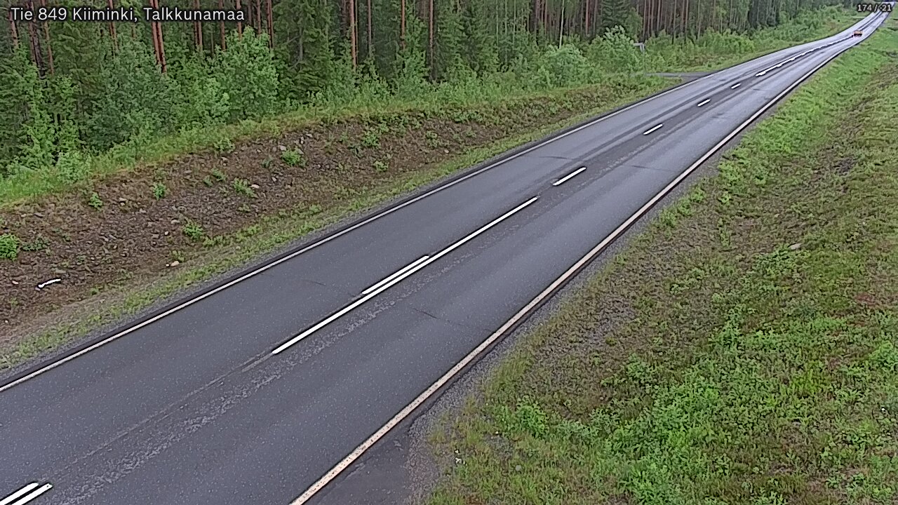 Kelikamerat Kuva Tie 849 Kiiminki, Talkkunamaa, Oulu, Pohjois-Pohjanmaa