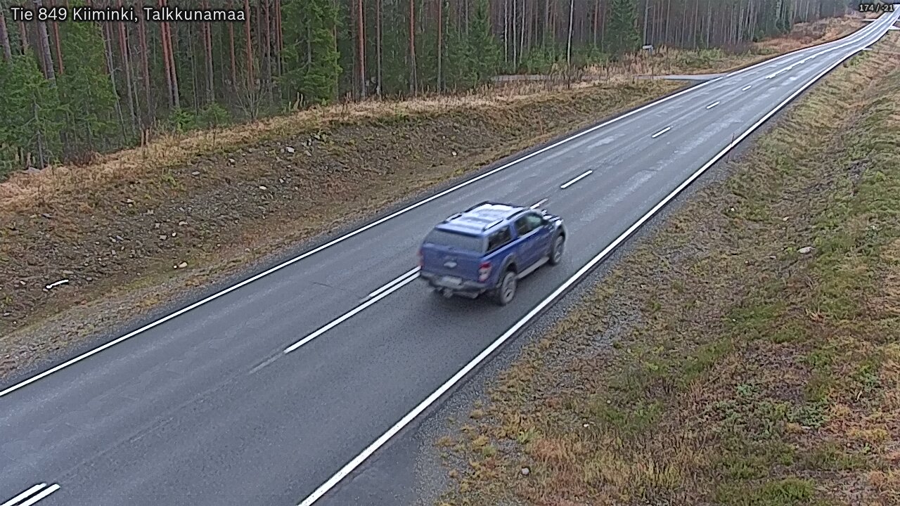 Kelikamerat Kuva Tie 849 Kiiminki, Talkkunamaa, Oulu, Pohjois-Pohjanmaa