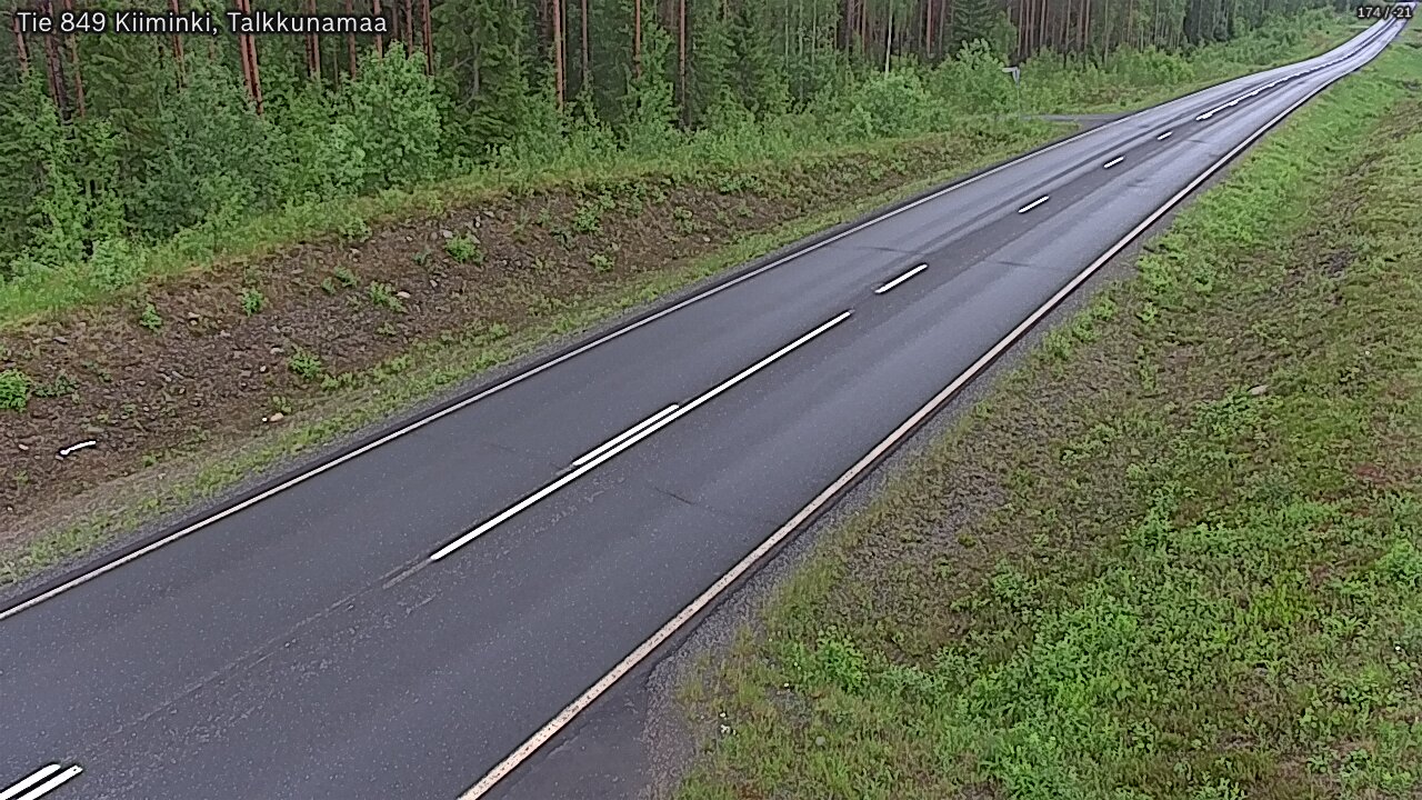 Kelikamerat Kuva Tie 849 Kiiminki, Talkkunamaa, Oulu, Pohjois-Pohjanmaa