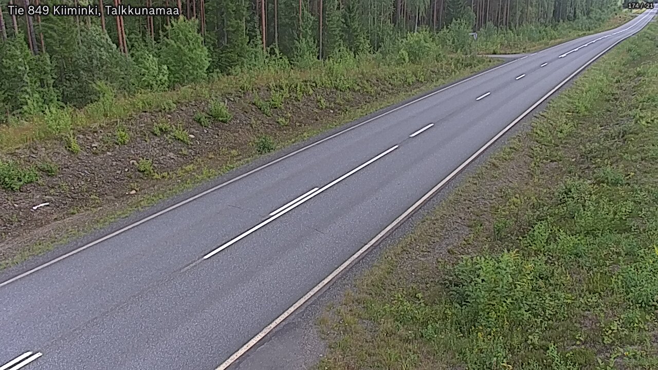 Kelikamerat Kuva Tie 849 Kiiminki, Talkkunamaa, Oulu, Pohjois-Pohjanmaa