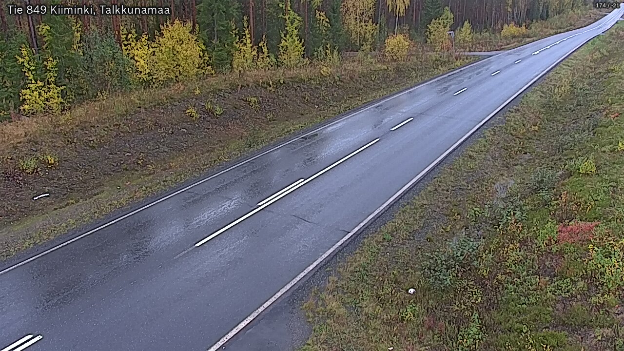 Kelikamerat Kuva Tie 849 Kiiminki, Talkkunamaa, Oulu, Pohjois-Pohjanmaa