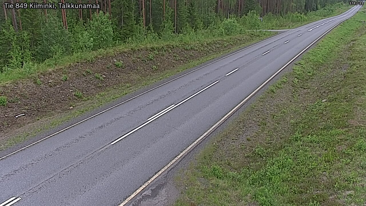 Kelikamerat Kuva Tie 849 Kiiminki, Talkkunamaa, Oulu, Pohjois-Pohjanmaa