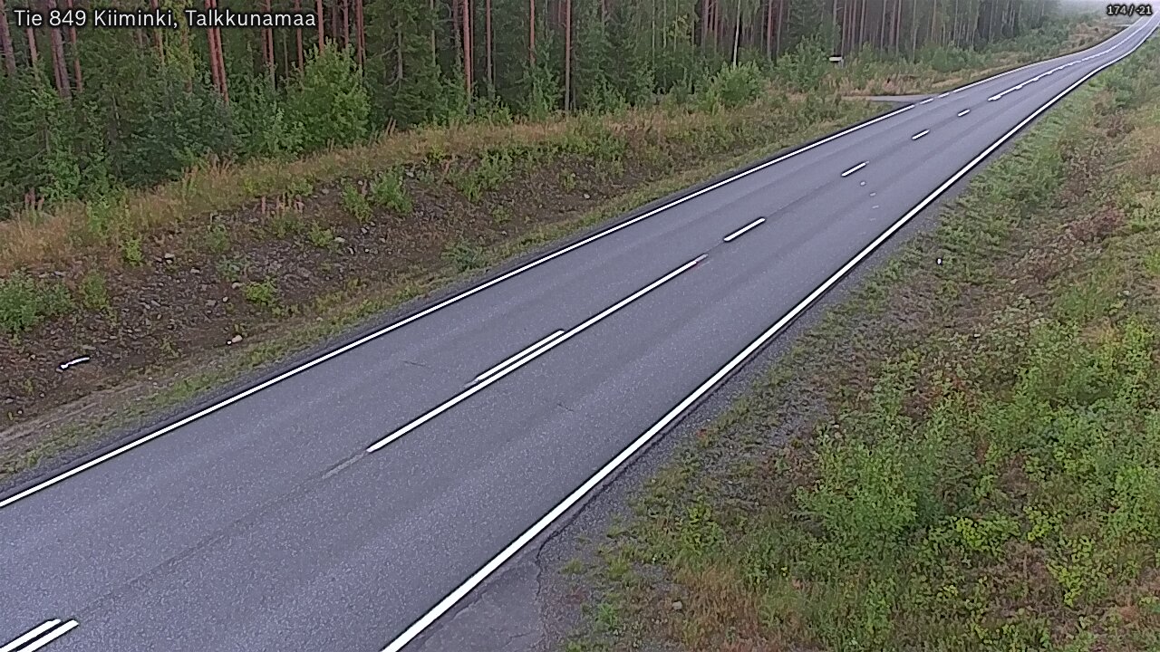 Kelikamerat Kuva Tie 849 Kiiminki, Talkkunamaa, Oulu, Pohjois-Pohjanmaa