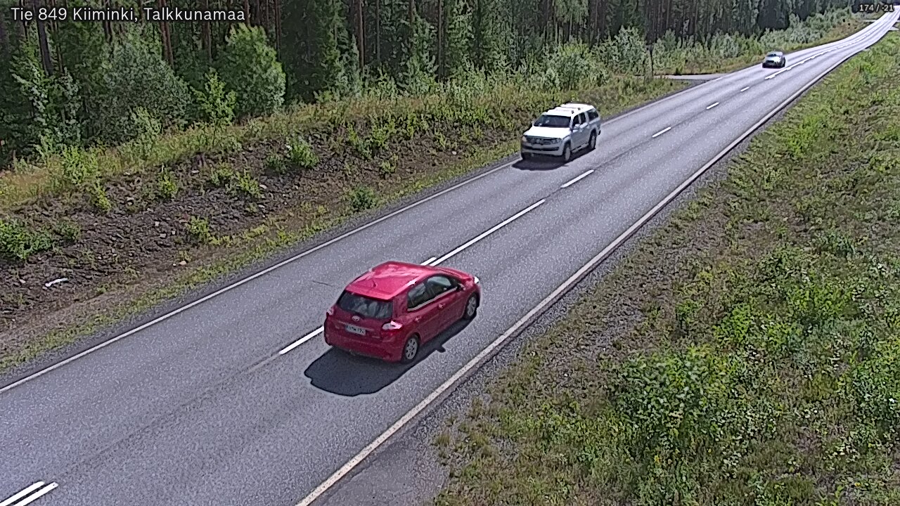 Kelikamerat Kuva Tie 849 Kiiminki, Talkkunamaa, Oulu, Pohjois-Pohjanmaa
