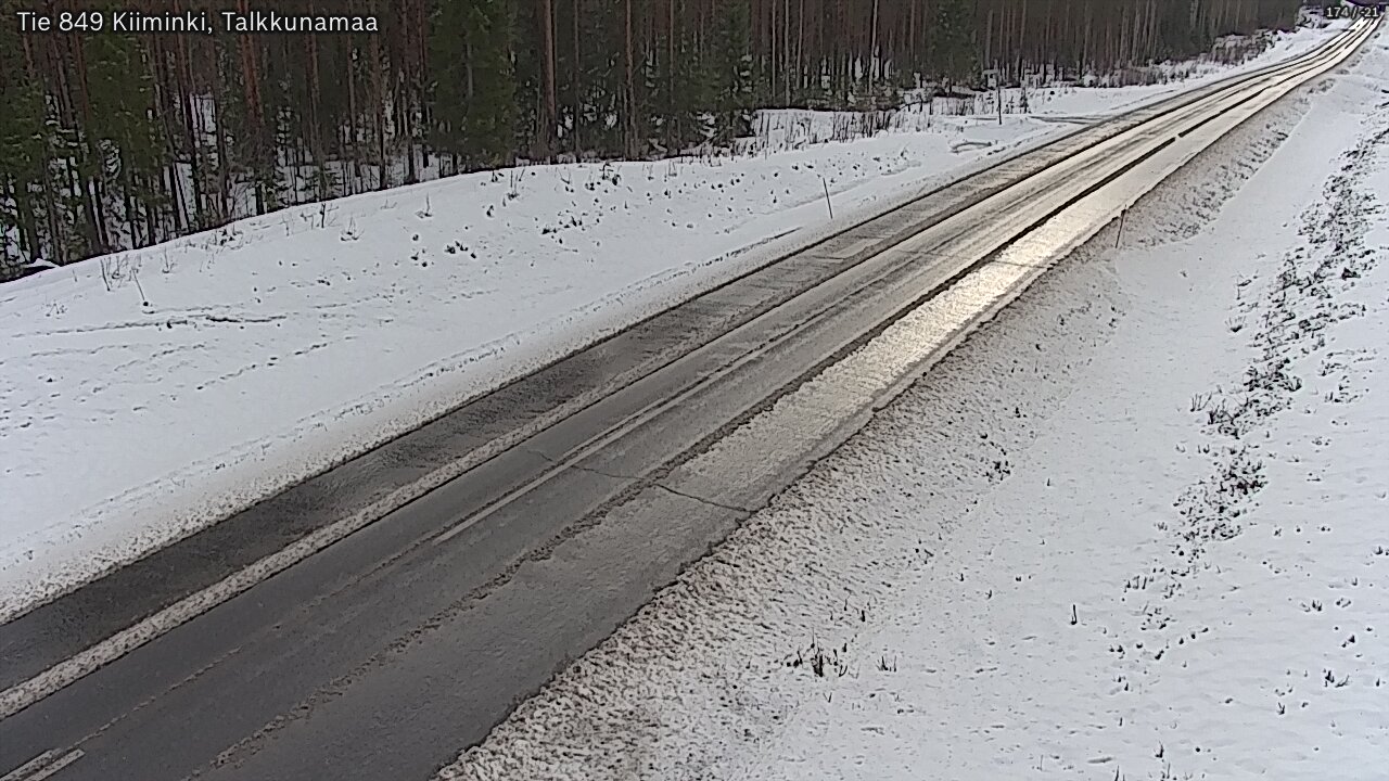 Kelikamerat Kuva Tie 849 Kiiminki, Talkkunamaa, Oulu, Pohjois-Pohjanmaa