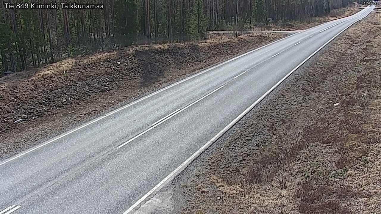Kelikamerat Kuva Tie 849 Kiiminki, Talkkunamaa, Oulu, Pohjois-Pohjanmaa