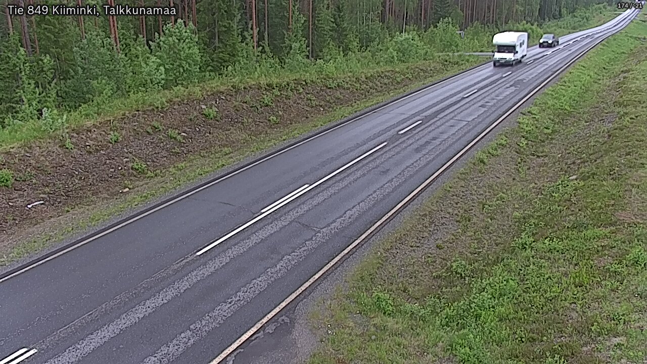 Kelikamerat Kuva Tie 849 Kiiminki, Talkkunamaa, Oulu, Pohjois-Pohjanmaa
