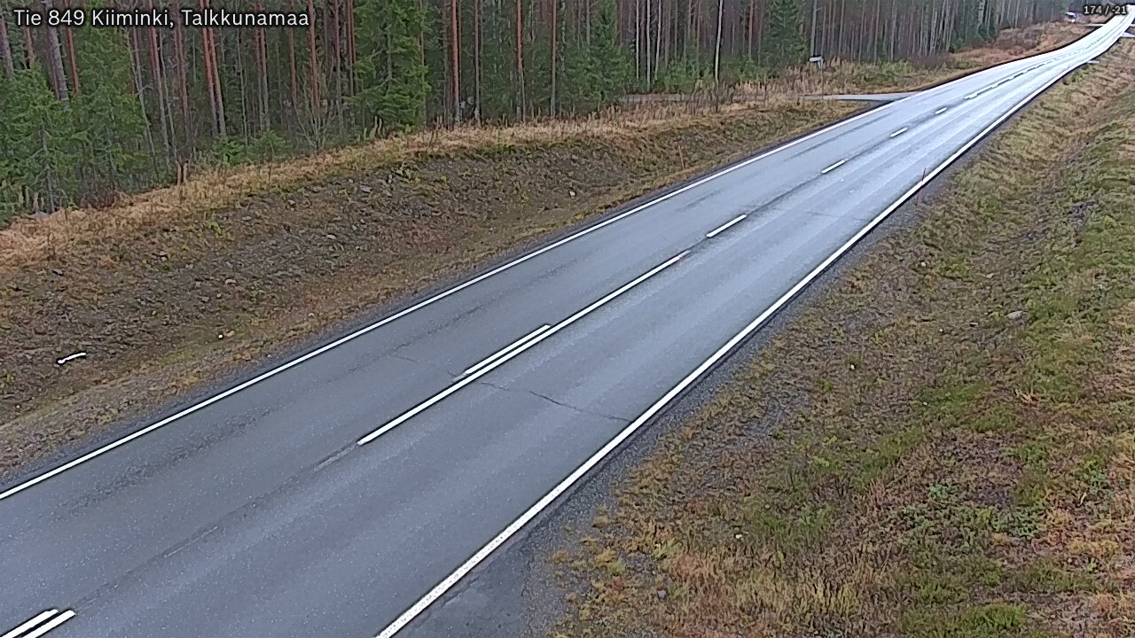 Kelikamerat Kuva Tie 849 Kiiminki, Talkkunamaa, Oulu, Pohjois-Pohjanmaa