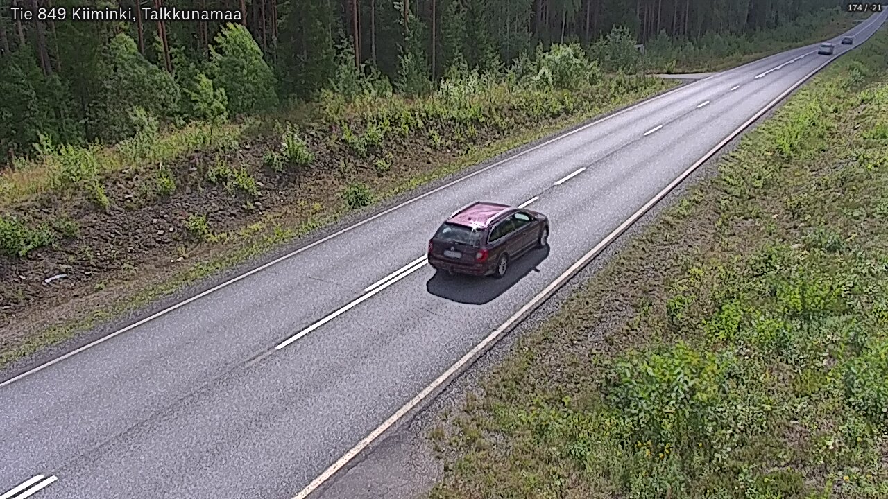 Kelikamerat Kuva Tie 849 Kiiminki, Talkkunamaa, Oulu, Pohjois-Pohjanmaa