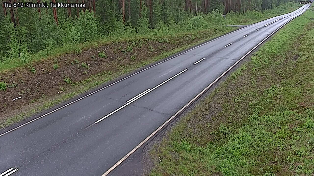 Kelikamerat Kuva Tie 849 Kiiminki, Talkkunamaa, Oulu, Pohjois-Pohjanmaa