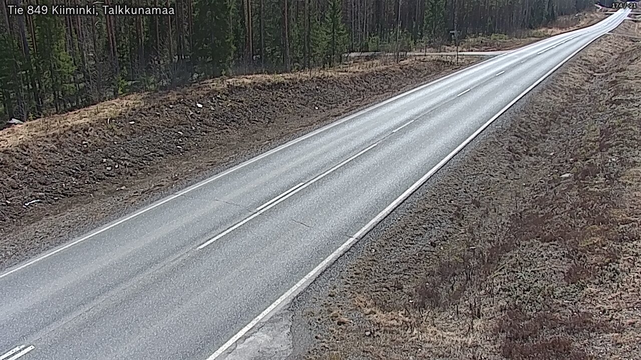 Kelikamerat Kuva Tie 849 Kiiminki, Talkkunamaa, Oulu, Pohjois-Pohjanmaa
