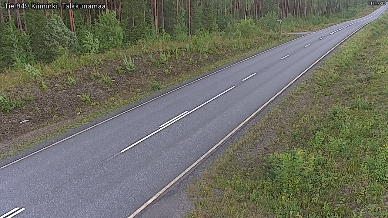 Kelikamerat Kuva Tie 849 Kiiminki, Talkkunamaa, Oulu, Pohjois-Pohjanmaa