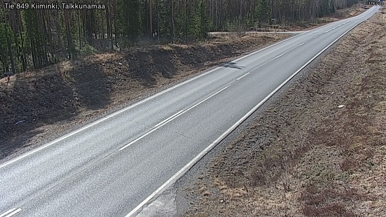 Kelikamerat Kuva Tie 849 Kiiminki, Talkkunamaa, Oulu, Pohjois-Pohjanmaa