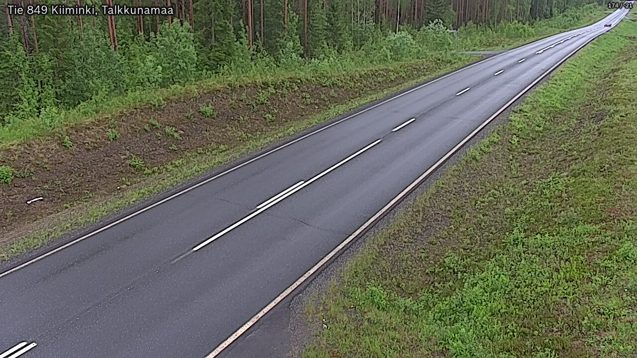 Kelikamerat Kuva Tie 849 Kiiminki, Talkkunamaa, Oulu, Pohjois-Pohjanmaa
