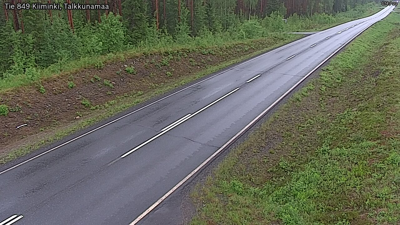 Kelikamerat Kuva Tie 849 Kiiminki, Talkkunamaa, Oulu, Pohjois-Pohjanmaa