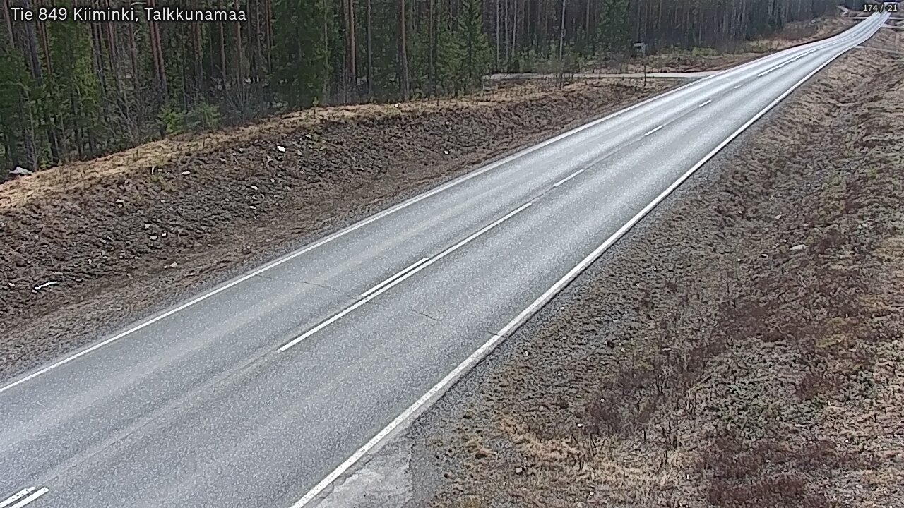 Kelikamerat Kuva Tie 849 Kiiminki, Talkkunamaa, Oulu, Pohjois-Pohjanmaa