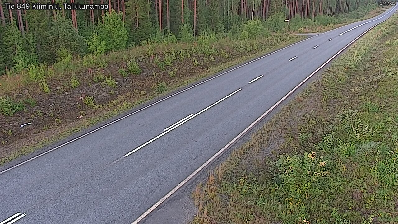Kelikamerat Kuva Tie 849 Kiiminki, Talkkunamaa, Oulu, Pohjois-Pohjanmaa