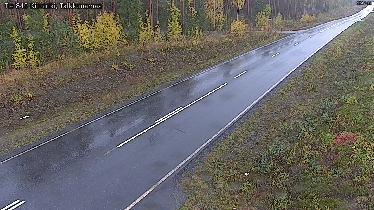 Kelikamerat Kuva Tie 849 Kiiminki, Talkkunamaa, Oulu, Pohjois-Pohjanmaa