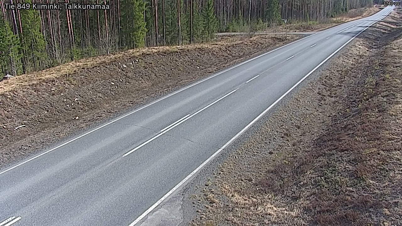 Kelikamerat Kuva Tie 849 Kiiminki, Talkkunamaa, Oulu, Pohjois-Pohjanmaa