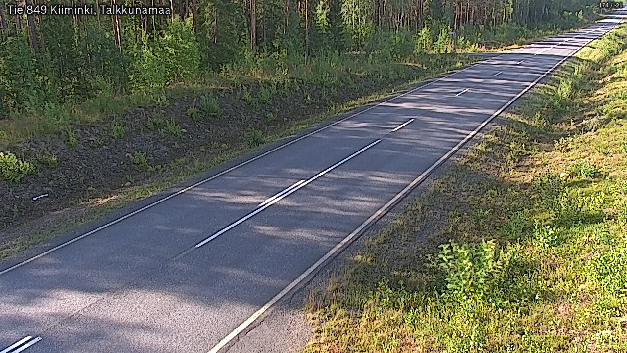 Kelikamerat Kuva Tie 849 Kiiminki, Talkkunamaa, Oulu, Pohjois-Pohjanmaa