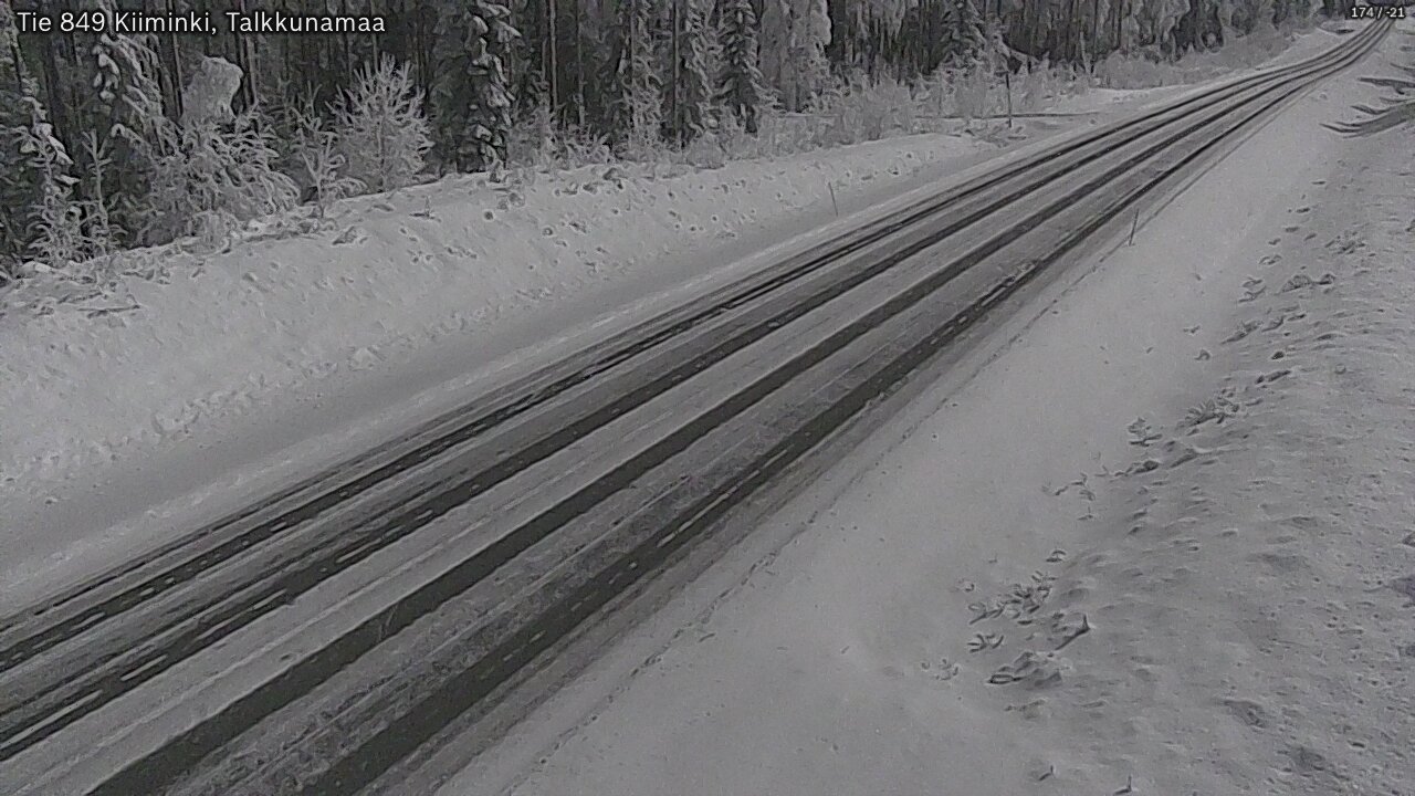 Kelikamerat Kuva Tie 849 Kiiminki, Talkkunamaa, Oulu, Pohjois-Pohjanmaa