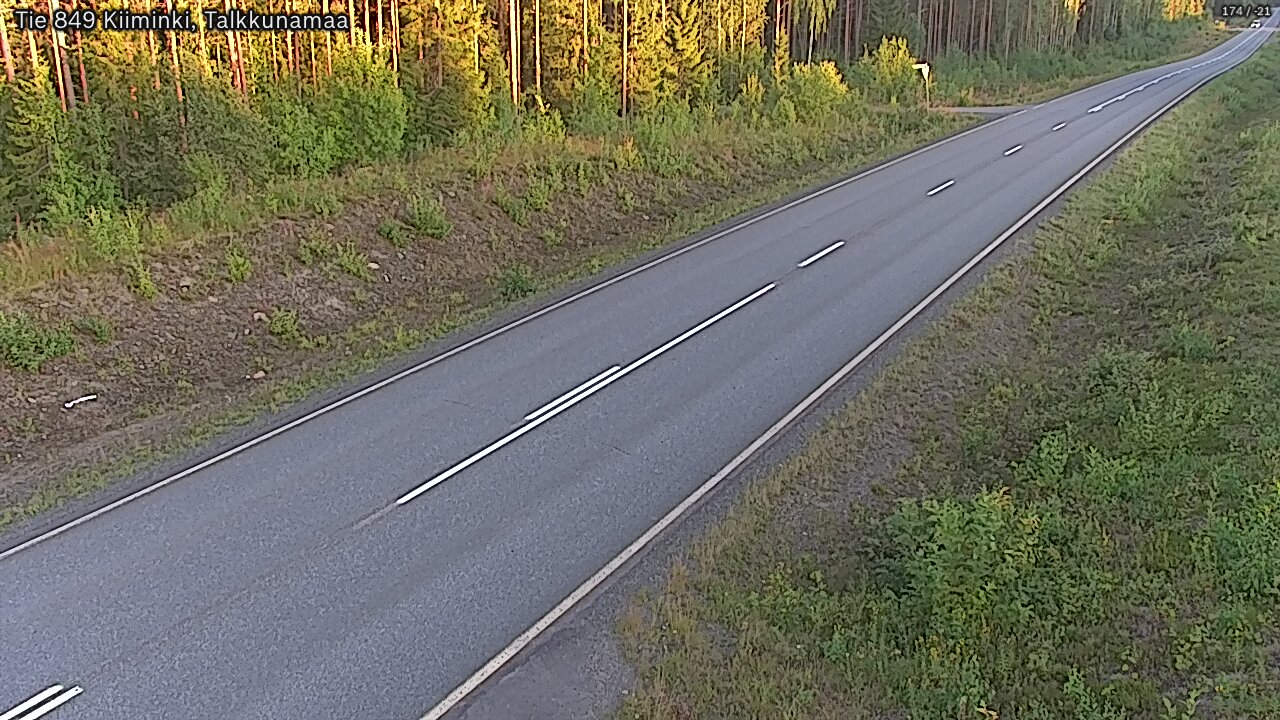 Kelikamerat Kuva Tie 849 Kiiminki, Talkkunamaa, Oulu, Pohjois-Pohjanmaa