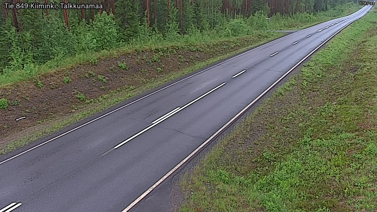 Kelikamerat Kuva Tie 849 Kiiminki, Talkkunamaa, Oulu, Pohjois-Pohjanmaa