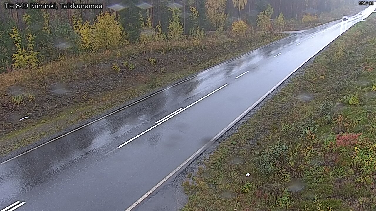 Kelikamerat Kuva Tie 849 Kiiminki, Talkkunamaa, Oulu, Pohjois-Pohjanmaa