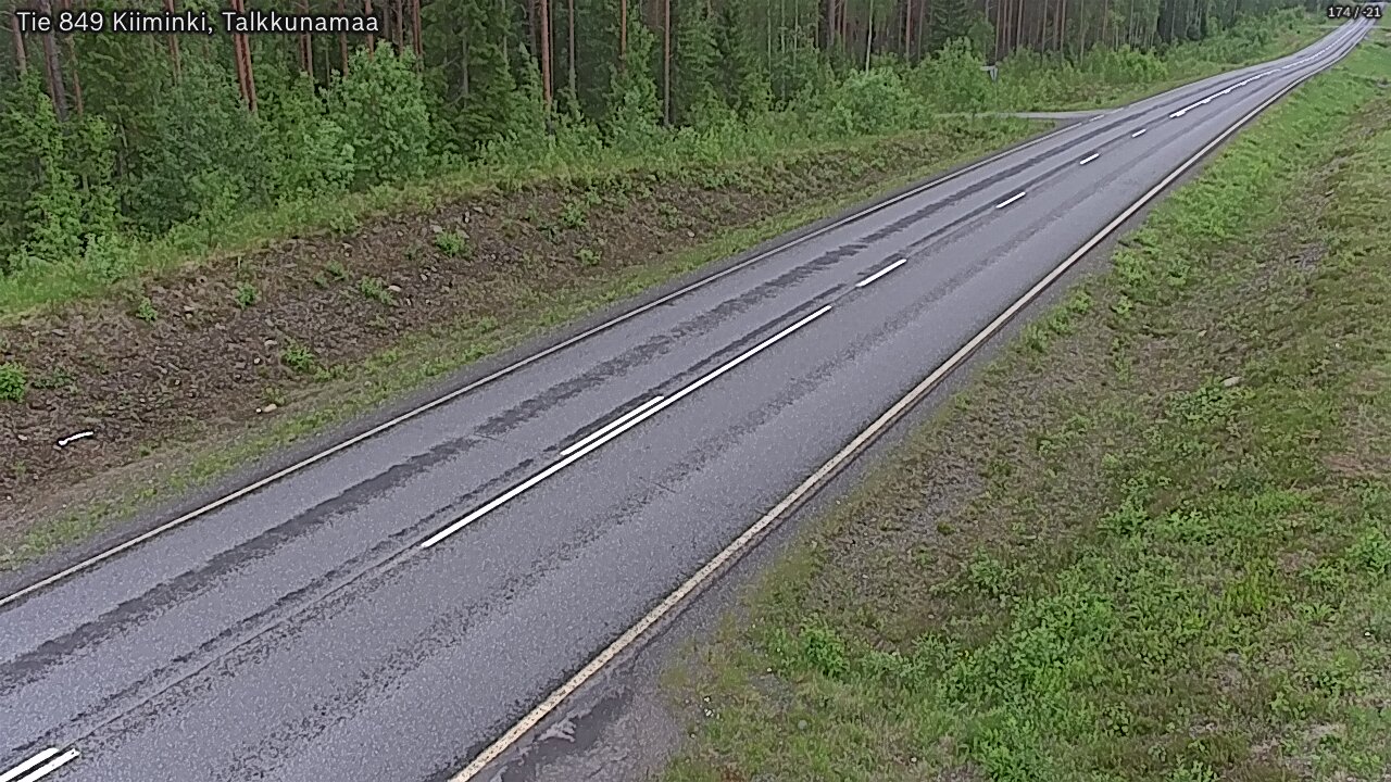 Kelikamerat Kuva Tie 849 Kiiminki, Talkkunamaa, Oulu, Pohjois-Pohjanmaa