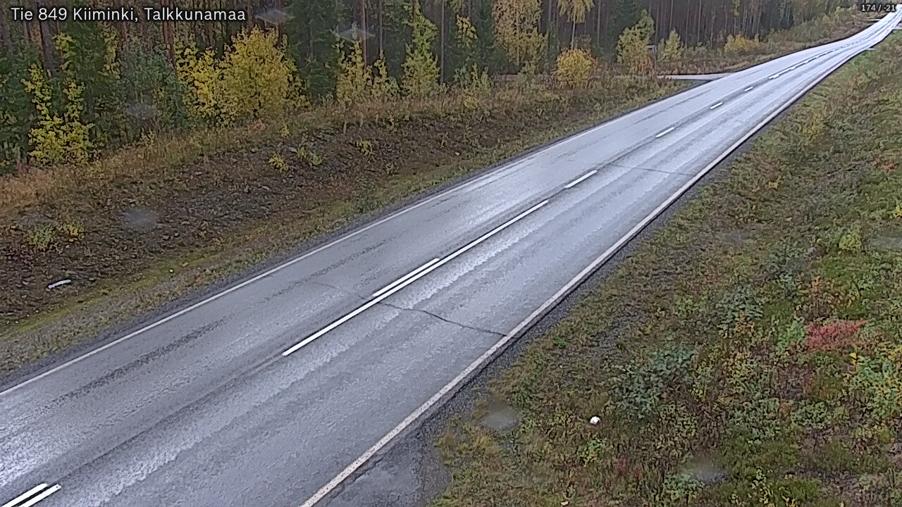 Kelikamerat Kuva Tie 849 Kiiminki, Talkkunamaa, Oulu, Pohjois-Pohjanmaa