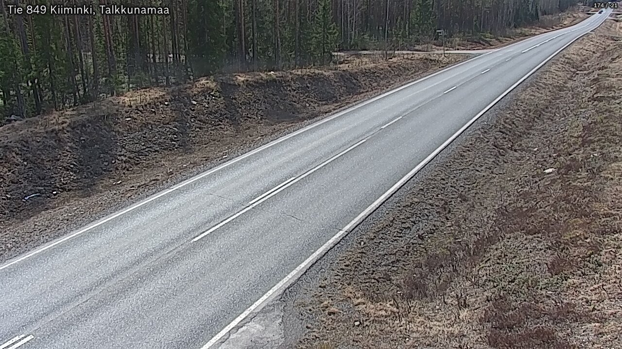 Kelikamerat Kuva Tie 849 Kiiminki, Talkkunamaa, Oulu, Pohjois-Pohjanmaa