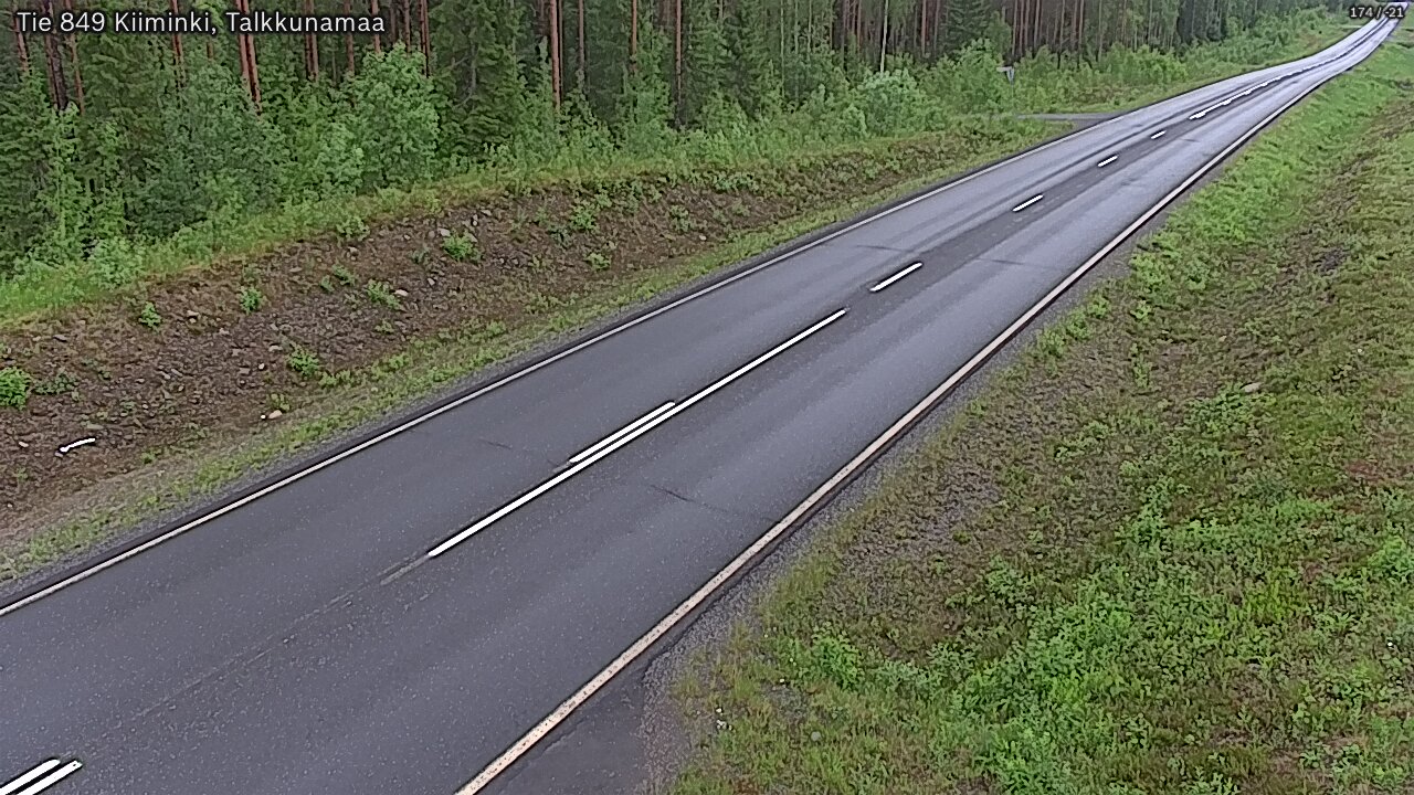 Kelikamerat Kuva Tie 849 Kiiminki, Talkkunamaa, Oulu, Pohjois-Pohjanmaa