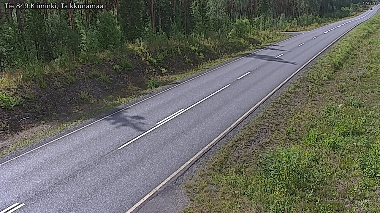 Kelikamerat Kuva Tie 849 Kiiminki, Talkkunamaa, Oulu, Pohjois-Pohjanmaa