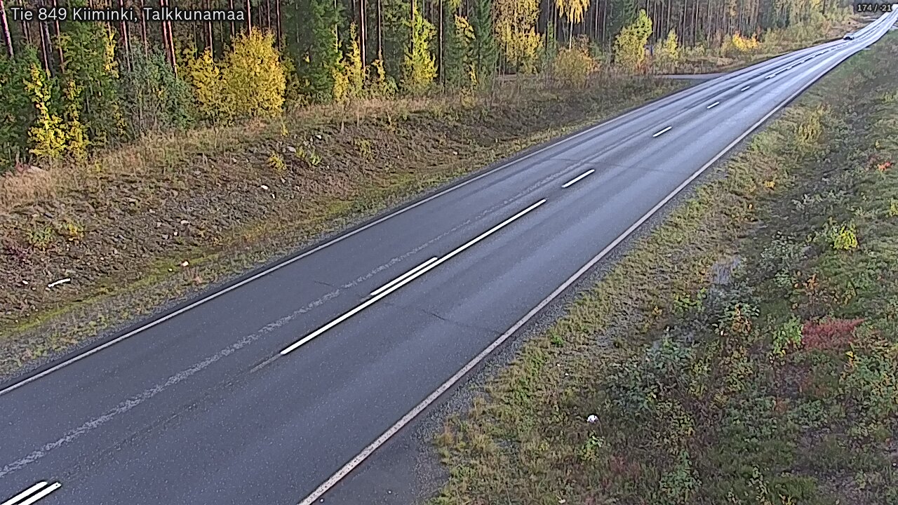 Kelikamerat Kuva Tie 849 Kiiminki, Talkkunamaa, Oulu, Pohjois-Pohjanmaa