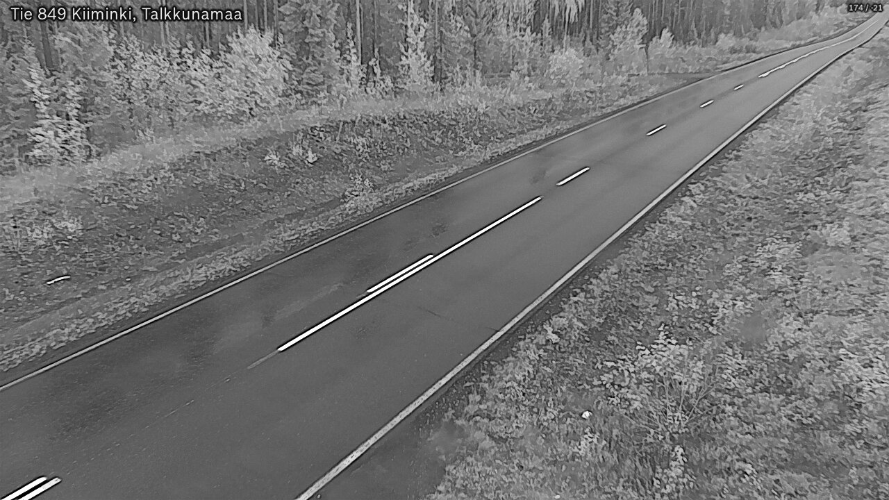 Kelikamerat Kuva Tie 849 Kiiminki, Talkkunamaa, Oulu, Pohjois-Pohjanmaa