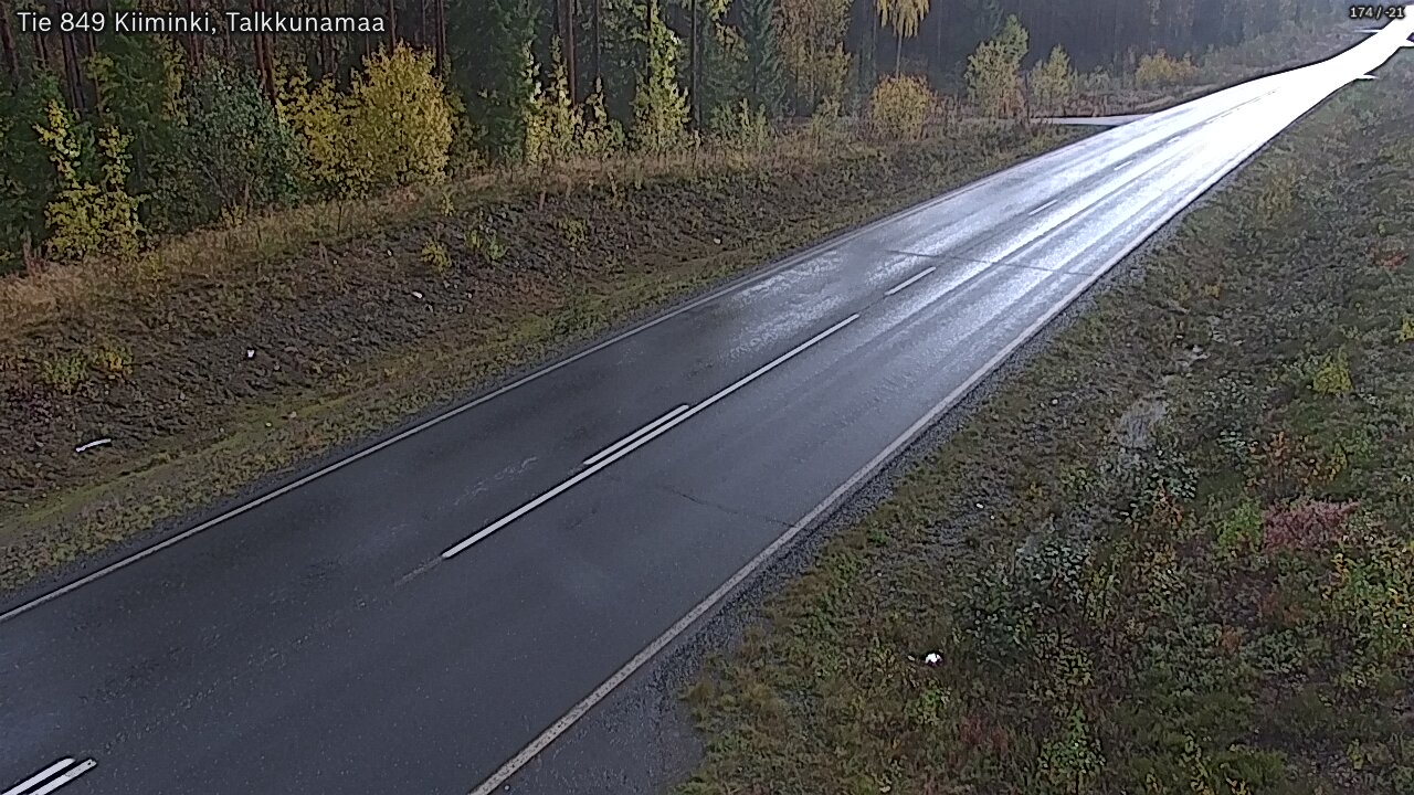 Kelikamerat Kuva Tie 849 Kiiminki, Talkkunamaa, Oulu, Pohjois-Pohjanmaa
