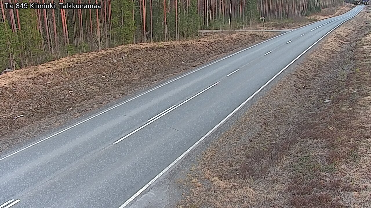 Kelikamerat Kuva Tie 849 Kiiminki, Talkkunamaa, Oulu, Pohjois-Pohjanmaa