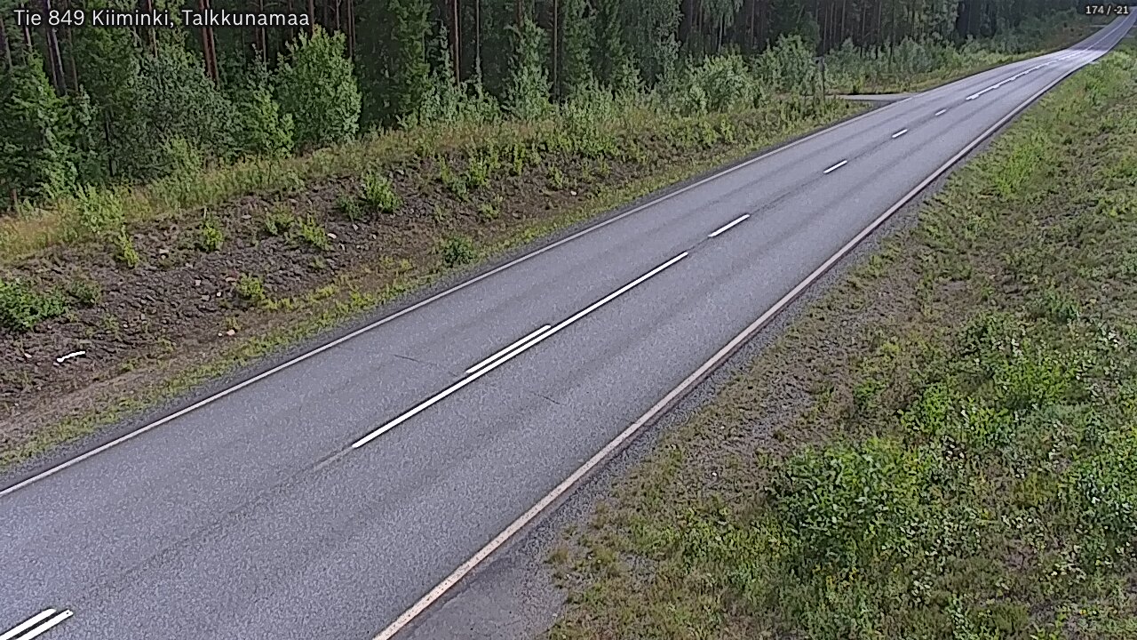 Kelikamerat Kuva Tie 849 Kiiminki, Talkkunamaa, Oulu, Pohjois-Pohjanmaa