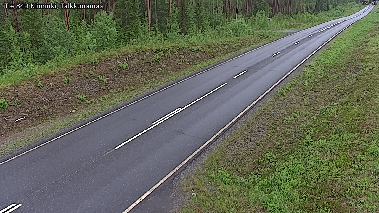 Kelikamerat Kuva Tie 849 Kiiminki, Talkkunamaa, Oulu, Pohjois-Pohjanmaa
