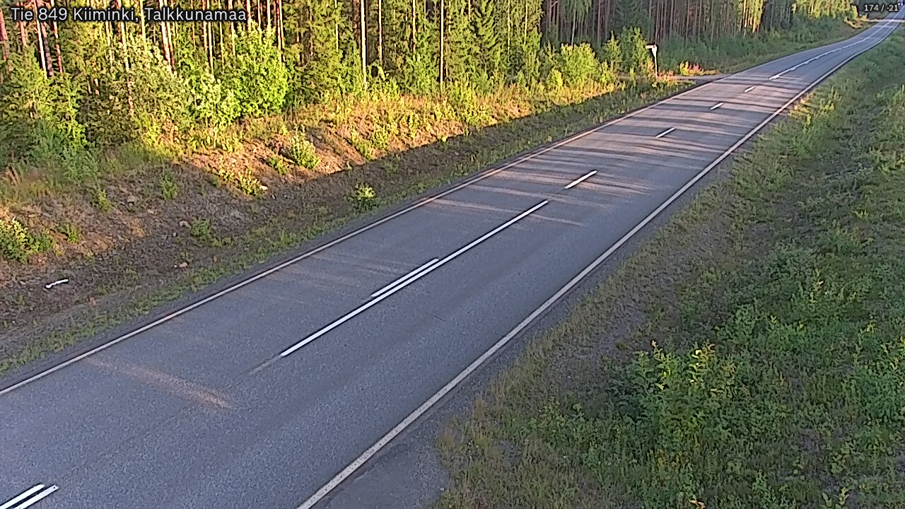 Kelikamerat Kuva Tie 849 Kiiminki, Talkkunamaa, Oulu, Pohjois-Pohjanmaa