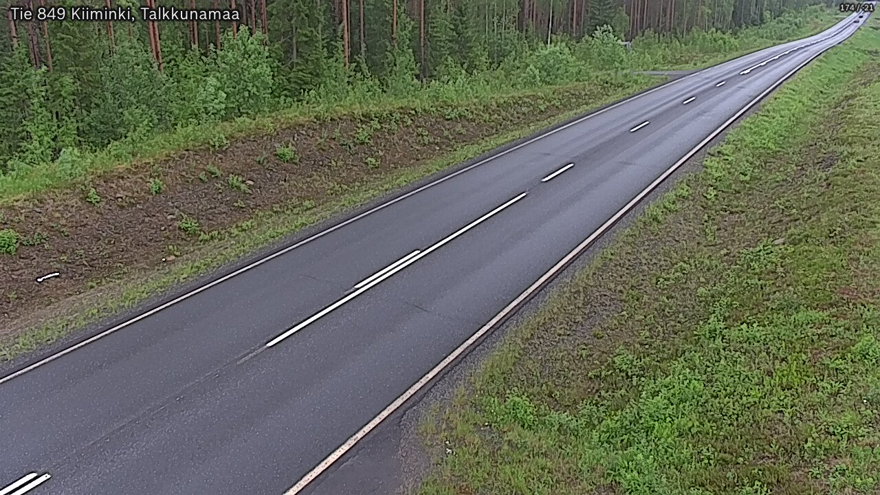 Kelikamerat Kuva Tie 849 Kiiminki, Talkkunamaa, Oulu, Pohjois-Pohjanmaa