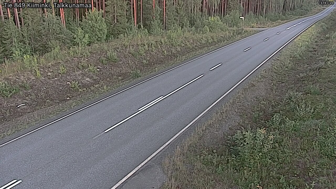 Kelikamerat Kuva Tie 849 Kiiminki, Talkkunamaa, Oulu, Pohjois-Pohjanmaa