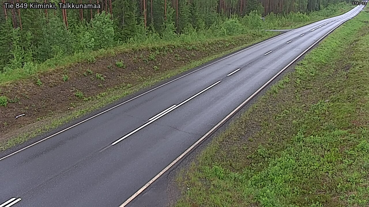 Kelikamerat Kuva Tie 849 Kiiminki, Talkkunamaa, Oulu, Pohjois-Pohjanmaa