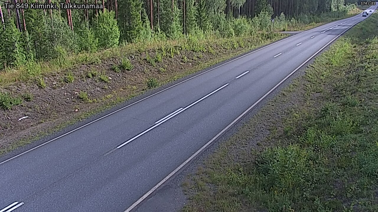 Kelikamerat Kuva Tie 849 Kiiminki, Talkkunamaa, Oulu, Pohjois-Pohjanmaa