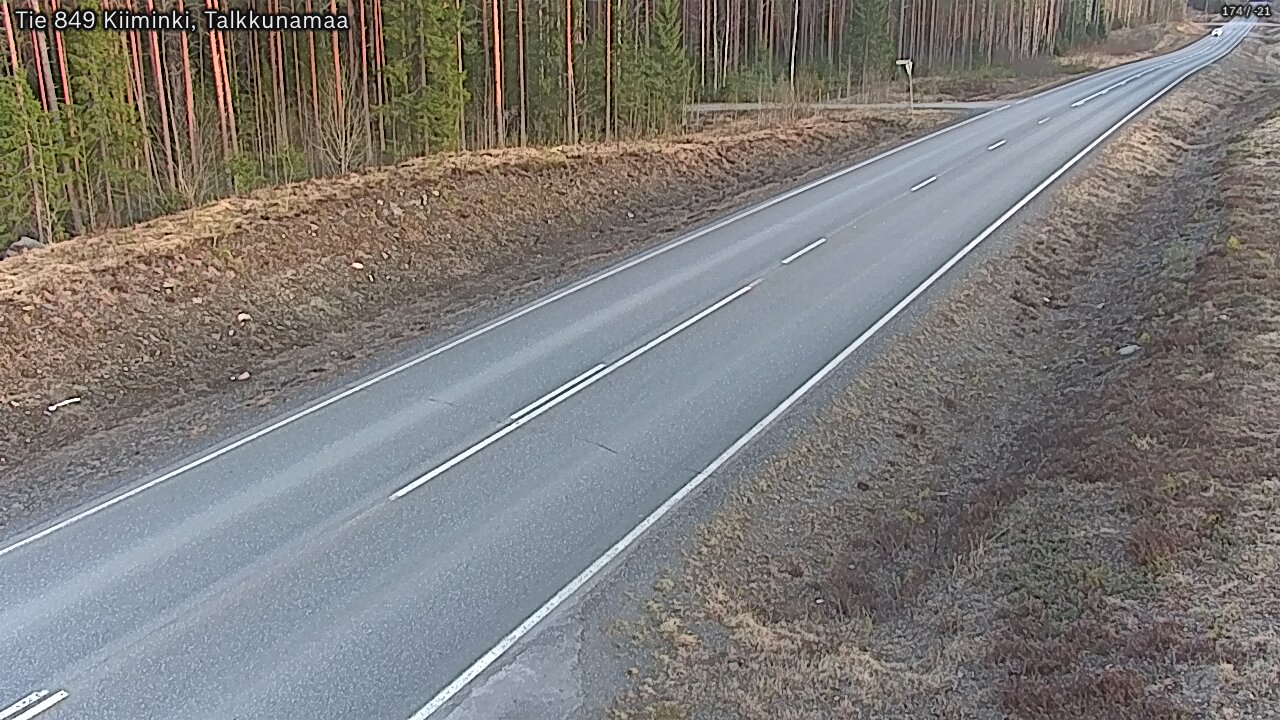 Kelikamerat Kuva Tie 849 Kiiminki, Talkkunamaa, Oulu, Pohjois-Pohjanmaa