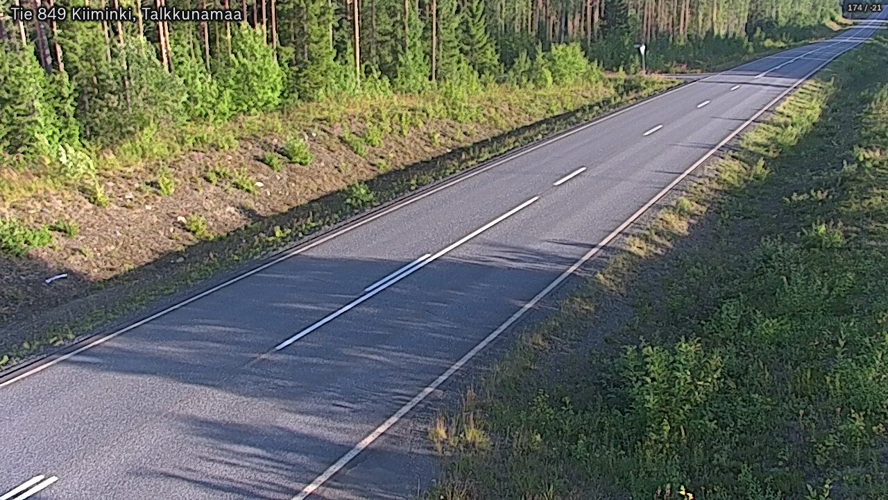 Kelikamerat Kuva Tie 849 Kiiminki, Talkkunamaa, Oulu, Pohjois-Pohjanmaa
