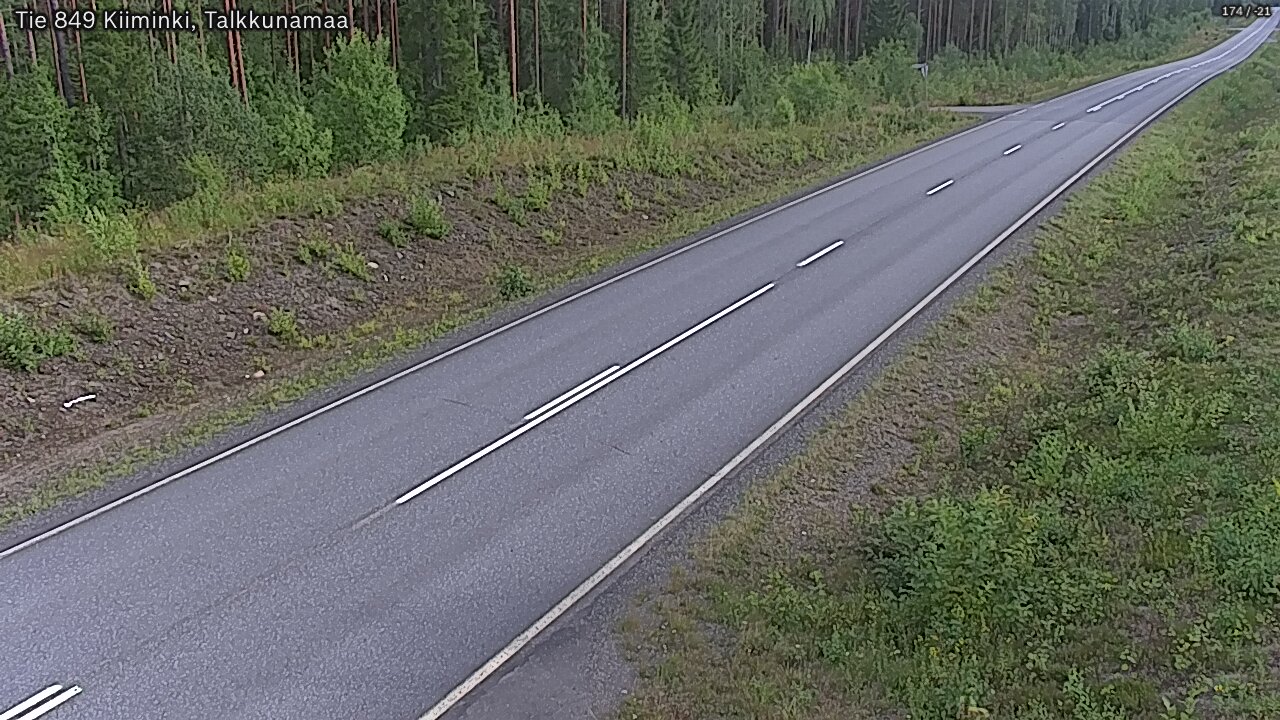 Kelikamerat Kuva Tie 849 Kiiminki, Talkkunamaa, Oulu, Pohjois-Pohjanmaa