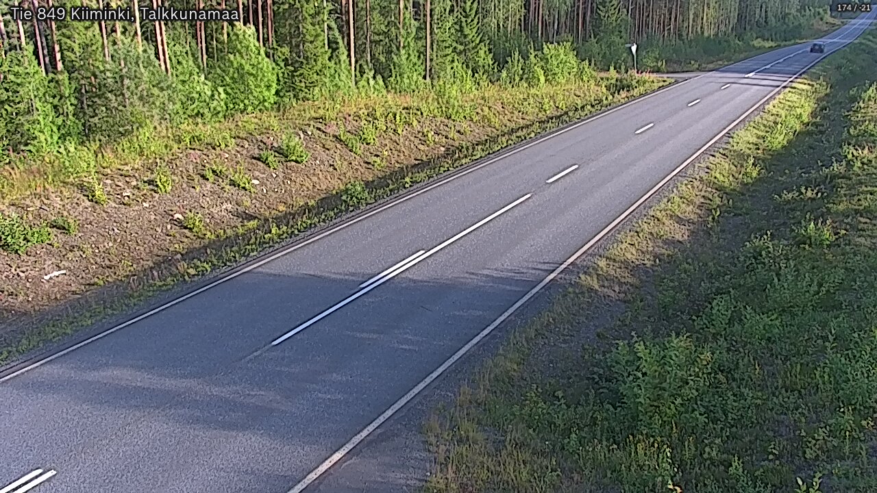 Kelikamerat Kuva Tie 849 Kiiminki, Talkkunamaa, Oulu, Pohjois-Pohjanmaa