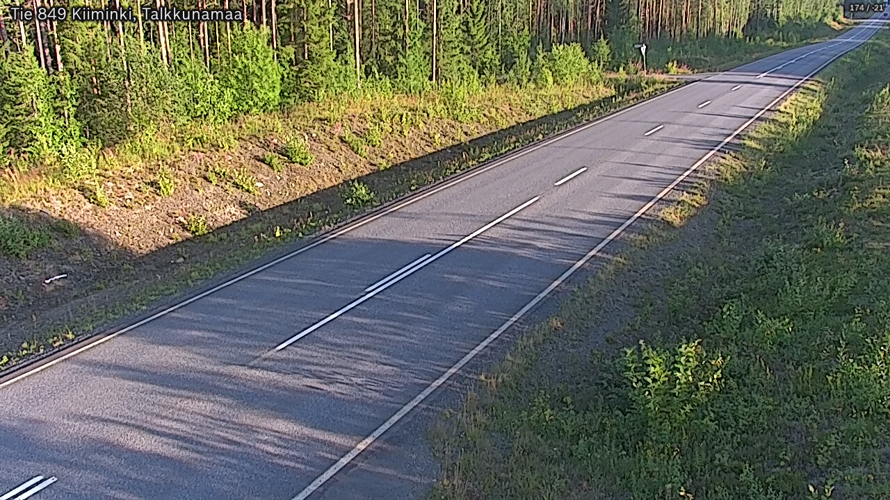 Kelikamerat Kuva Tie 849 Kiiminki, Talkkunamaa, Oulu, Pohjois-Pohjanmaa
