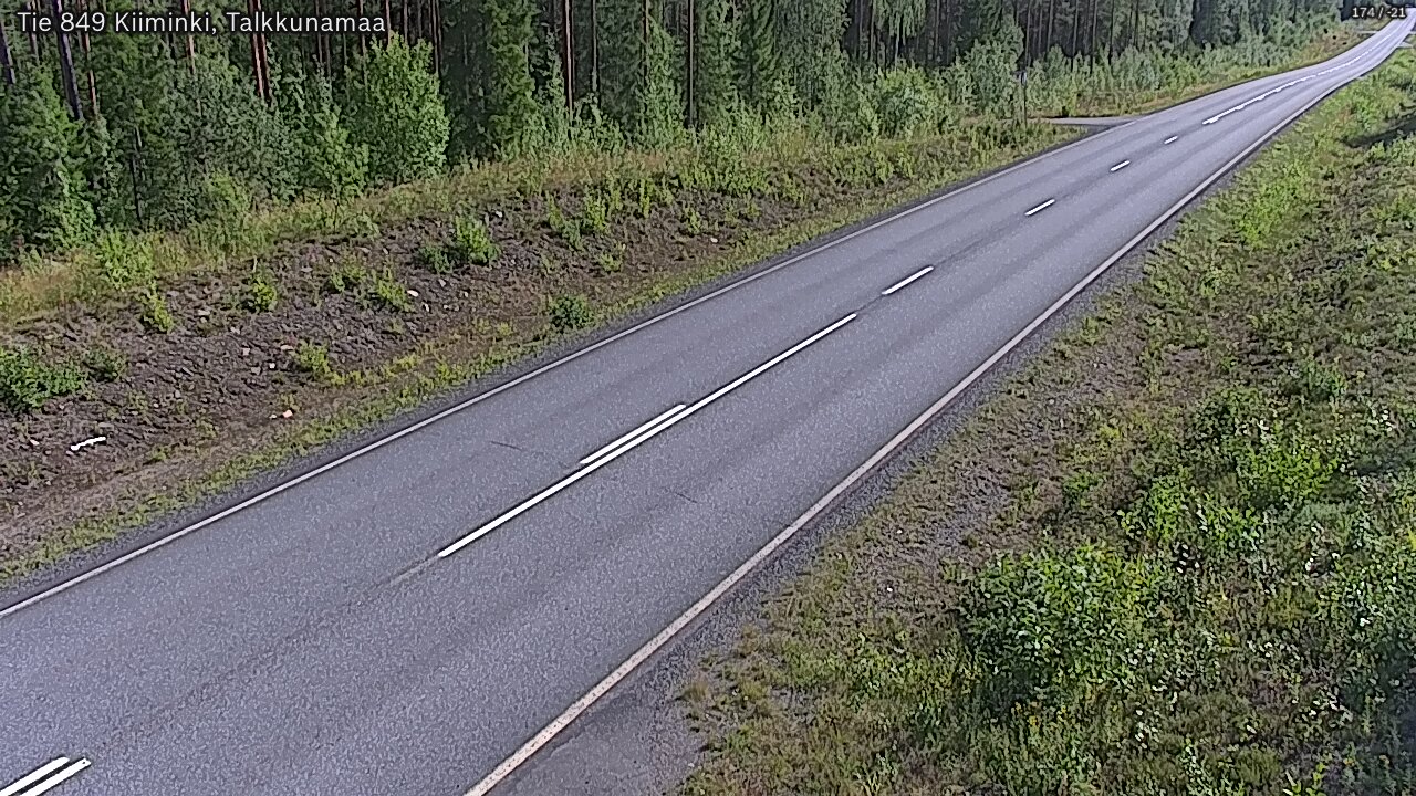Kelikamerat Kuva Tie 849 Kiiminki, Talkkunamaa, Oulu, Pohjois-Pohjanmaa